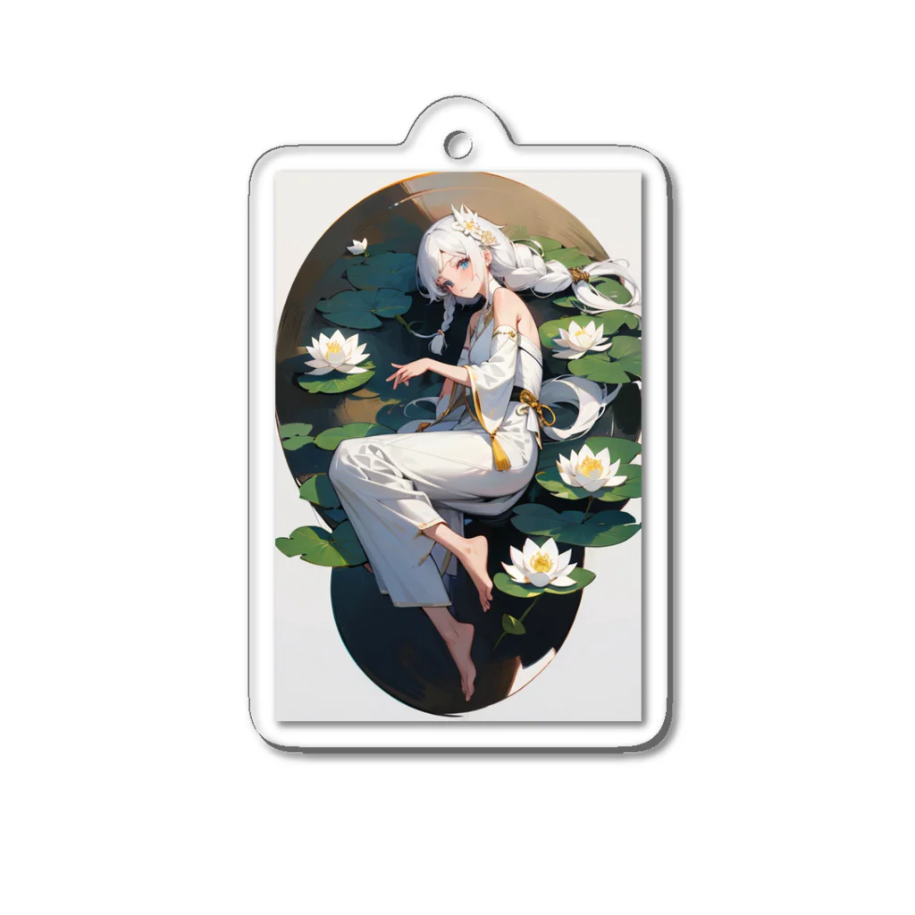 arashi023の蓮花の少女 Acrylic Key Chain