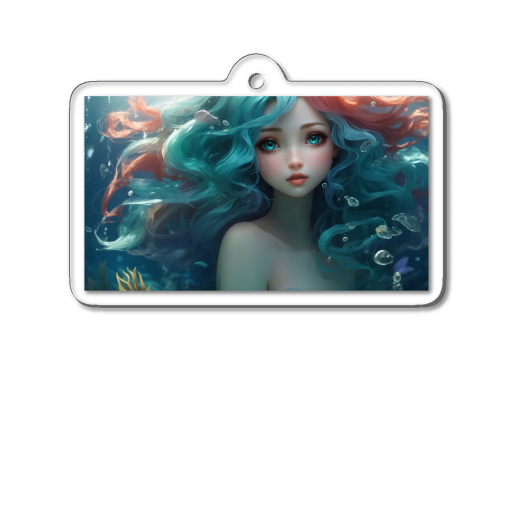 winterMintのMint mermaid アクリルキーホルダー