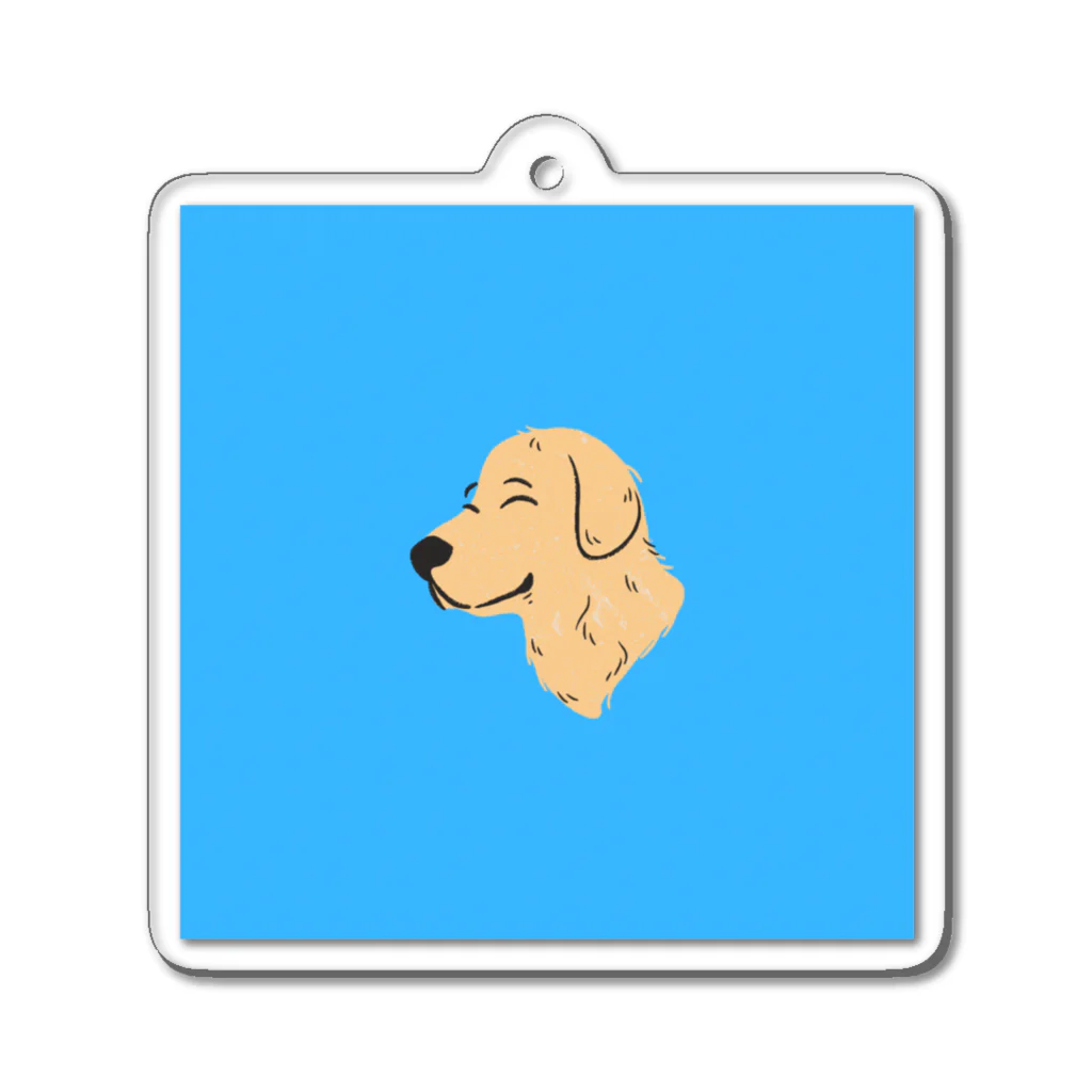 ワッフル藤田のクール犬 Acrylic Key Chain