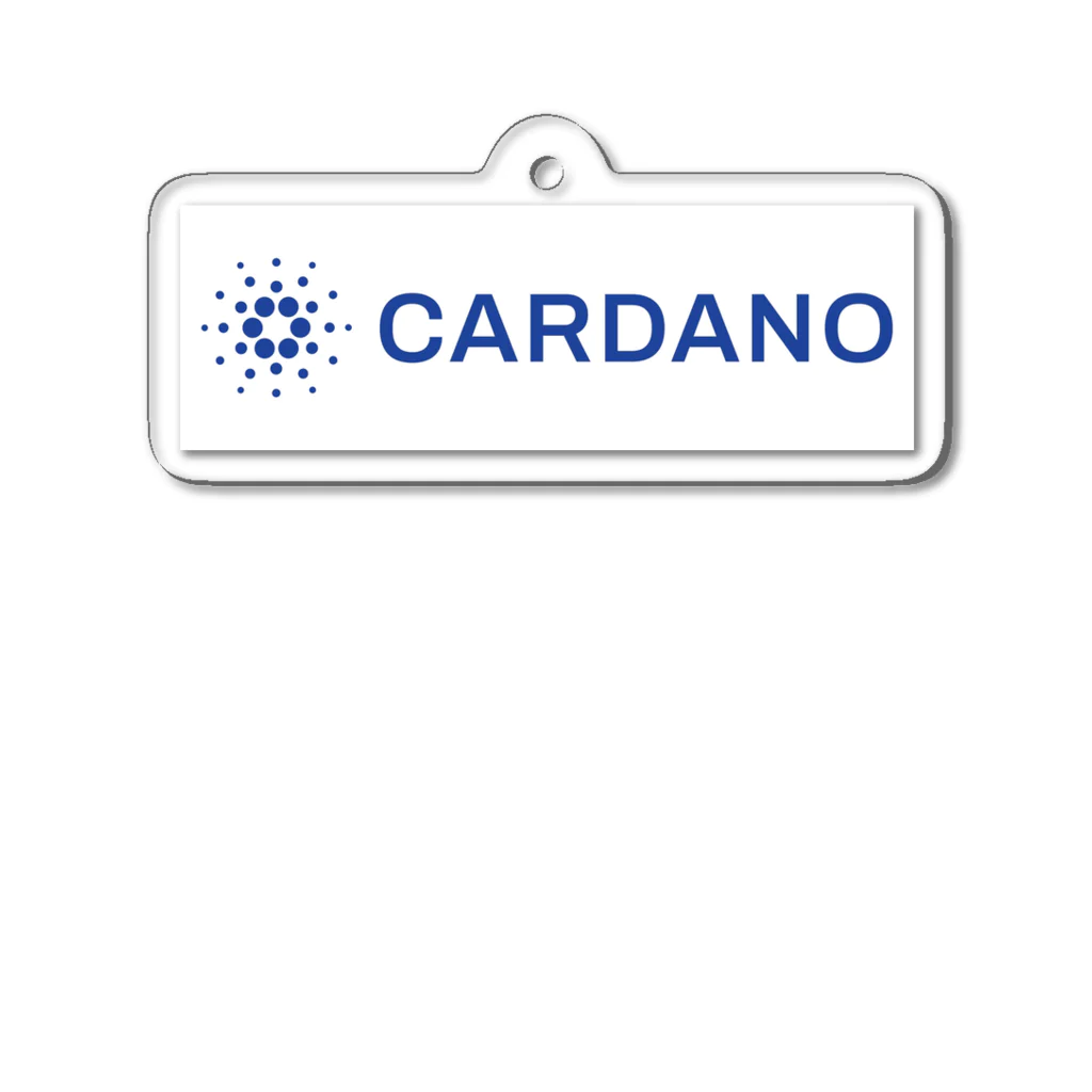 Cardano ADAのCardano(カルダノ)  ADA Acrylic Key Chain