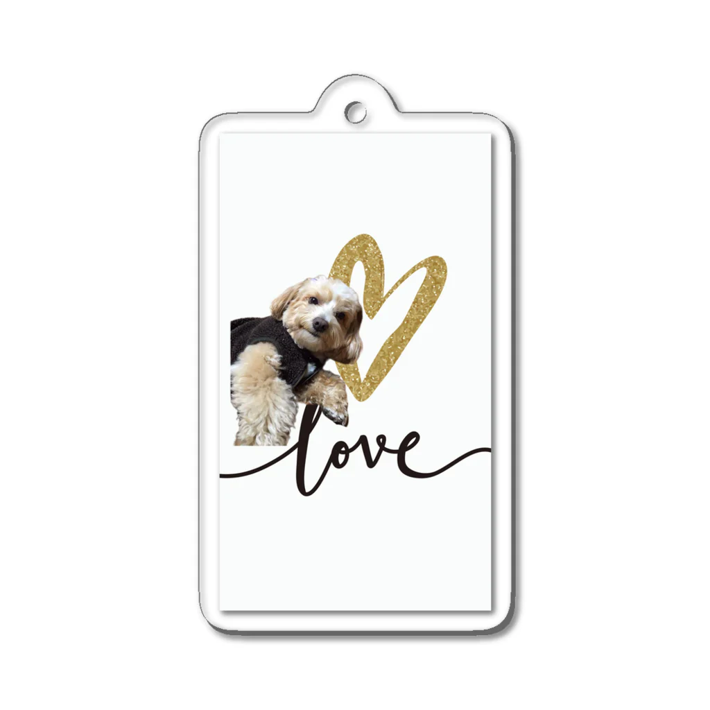 21841のLOVE マヨくん Acrylic Key Chain