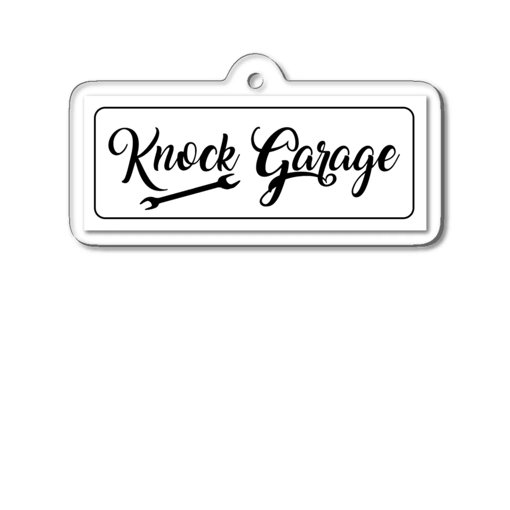 Knockgarageのknock garage アクリルキーホルダー