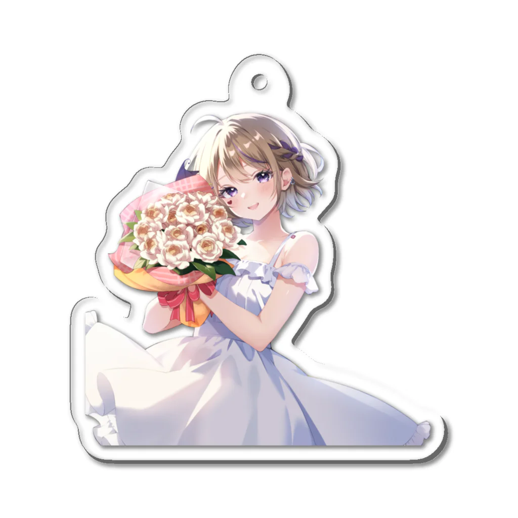 ざっくぅ。のグッズ達のざっくぅ。バースデーグッズ💜 Acrylic Key Chain