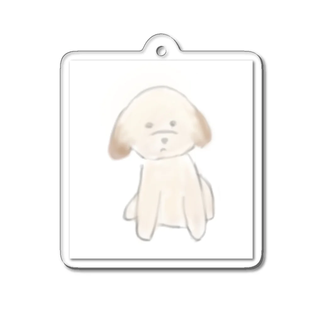 Saraのお犬 Acrylic Key Chain