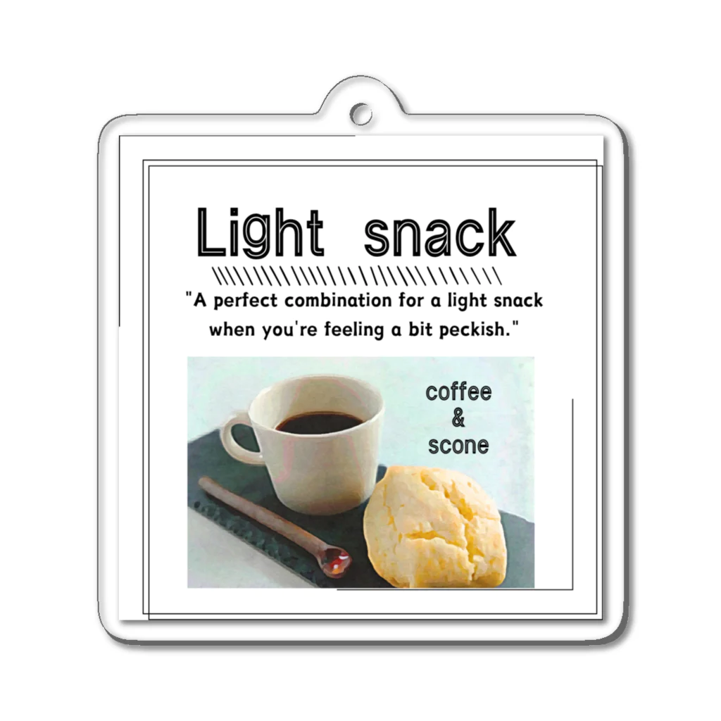 rokkakukikakuのLight　snack Acrylic Key Chain