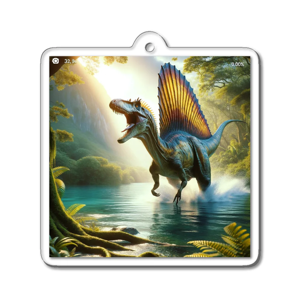 Dinosphereのスピノサウルス2 Acrylic Key Chain