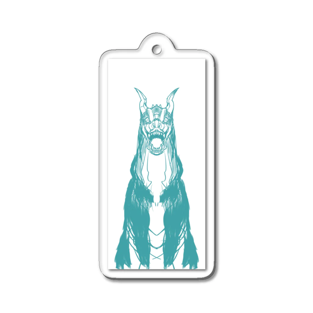 gupan_2023-12のヘルハウンド君　 Acrylic Key Chain