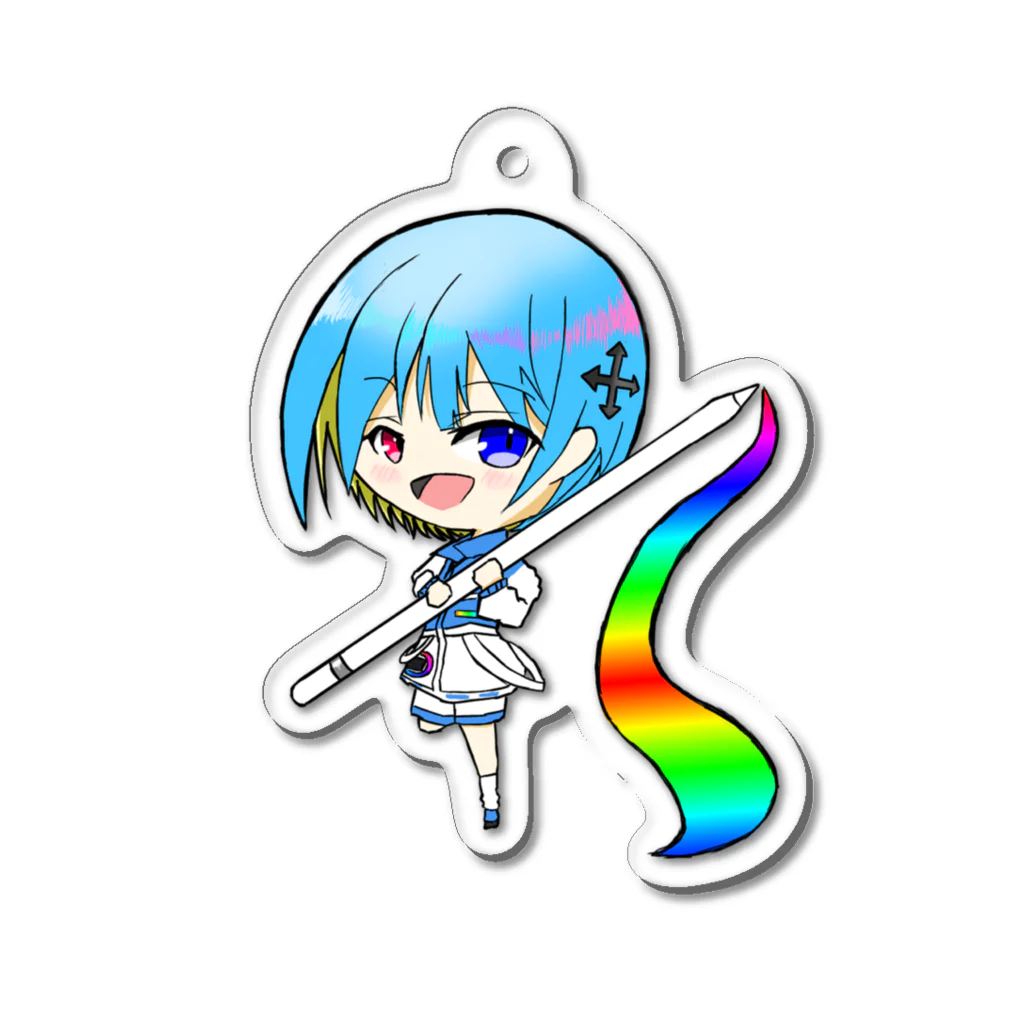 tekuteku_Labのてくてくちゃんアクリルキーホルダー Acrylic Key Chain