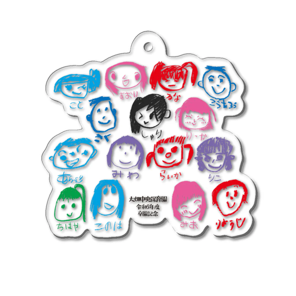 山田ラボのkey Acrylic Key Chain