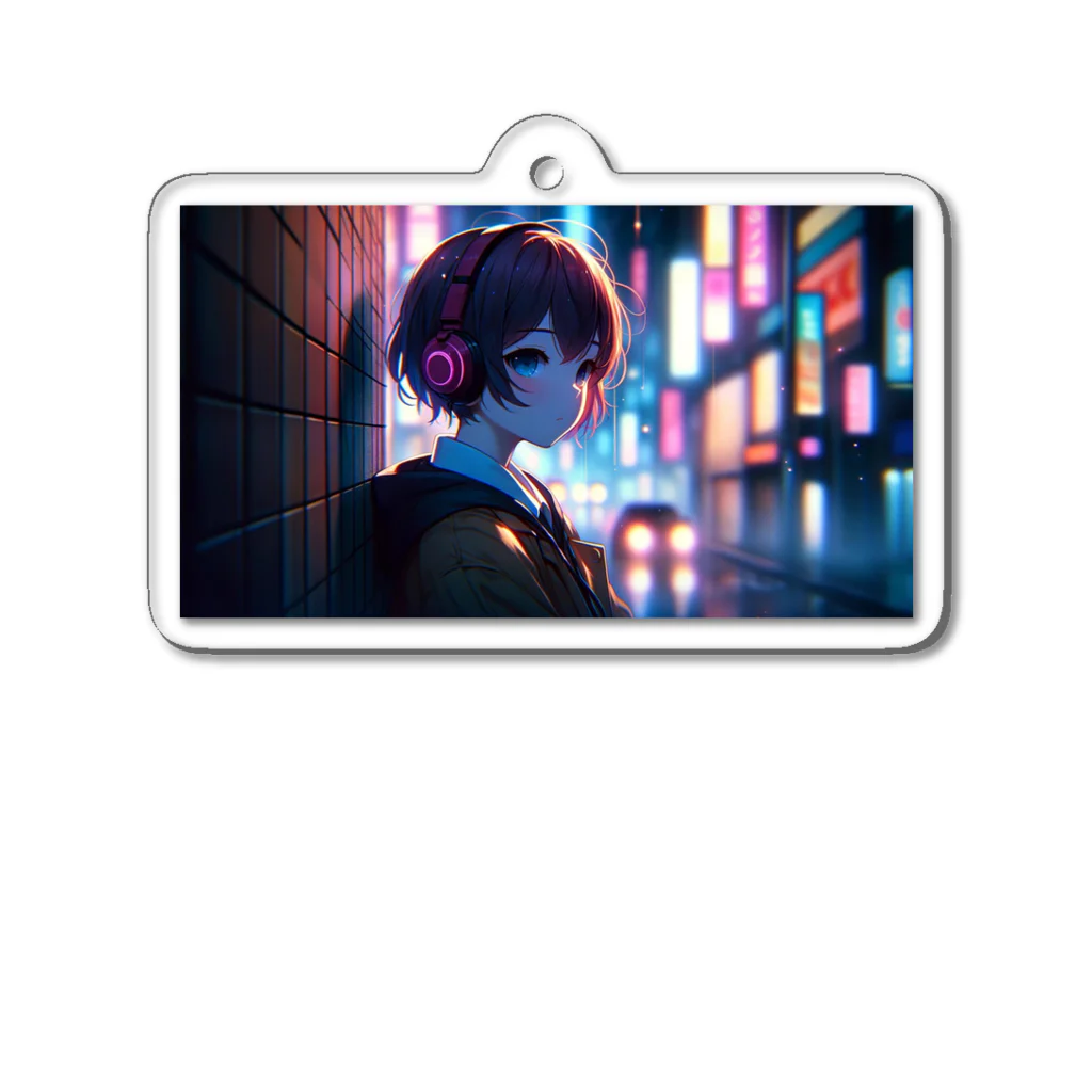 TOKYO_MELANCHOLIC_REVERIEのミア Acrylic Key Chain