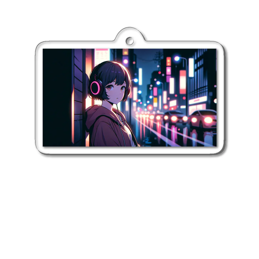 TOKYO_MELANCHOLIC_REVERIEのネネ Acrylic Key Chain