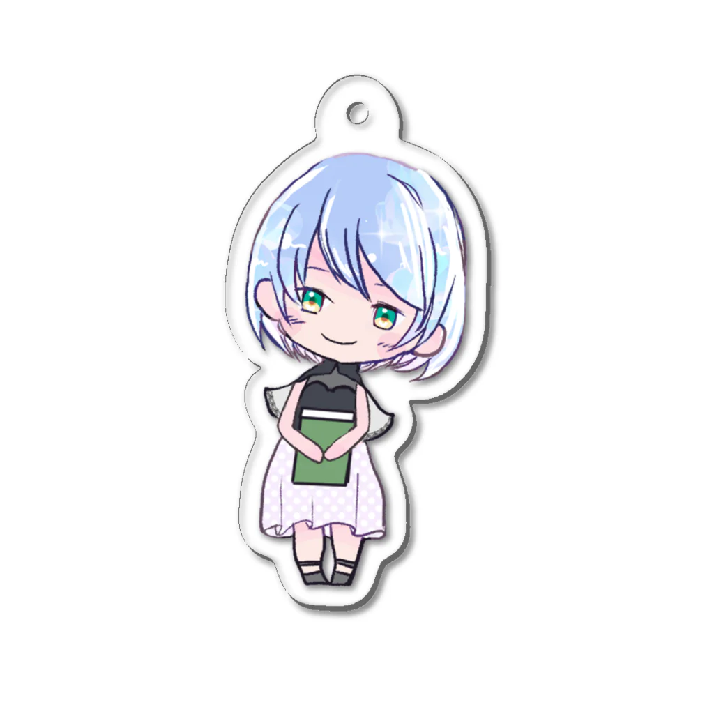 やちかーyachikaーのSDやちか　朗読しましょ Acrylic Key Chain