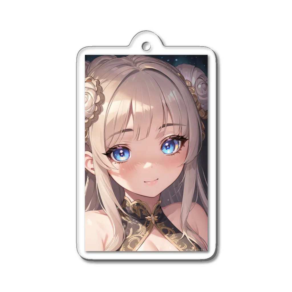 uncut_awe4のお姫ちゃん Acrylic Key Chain