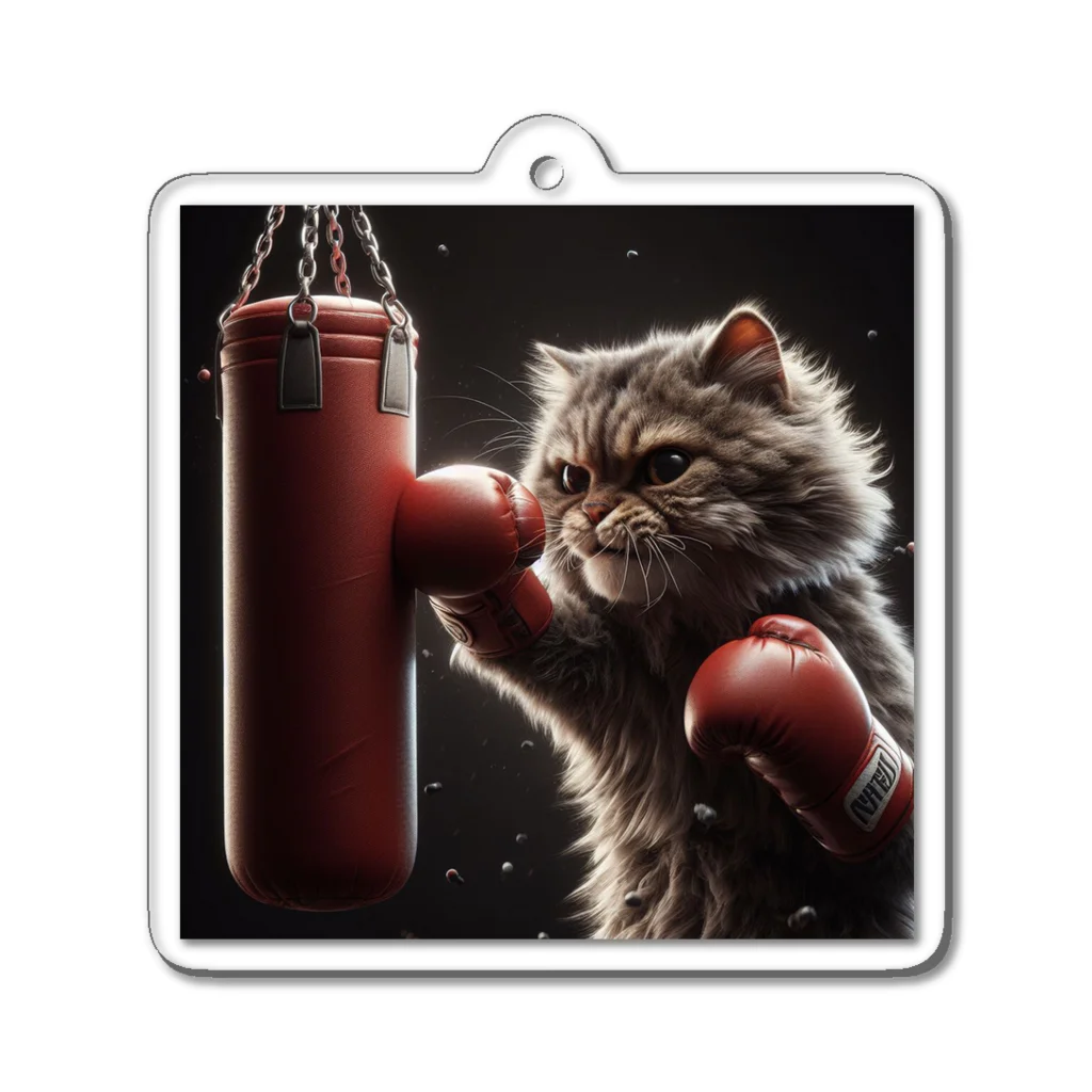 myaou_myaou_myaouのAI CAT's Acrylic Key Chain