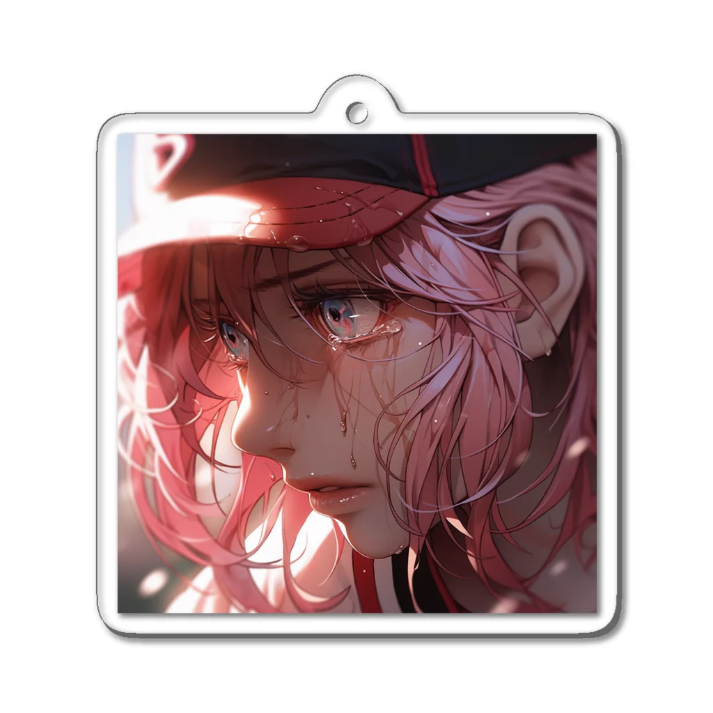 ぶーたんの闘志 Acrylic Key Chain