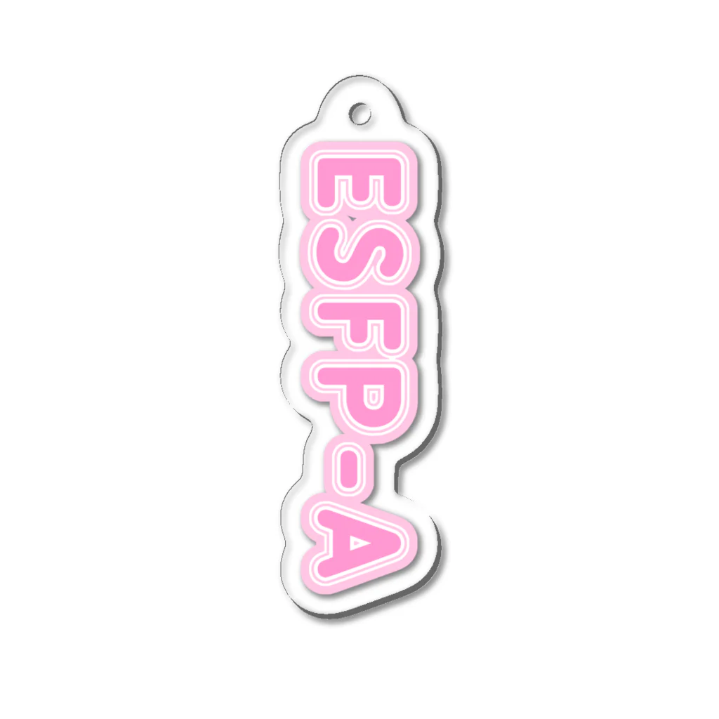 蜂蜜グミのMBTI PINK【ESFP-A】 Acrylic Key Chain