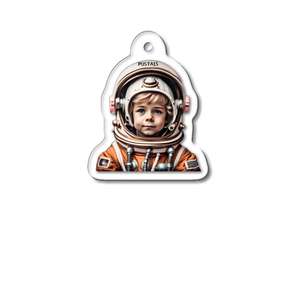 POSTA15の宇宙冒険隊　カイト Acrylic Key Chain