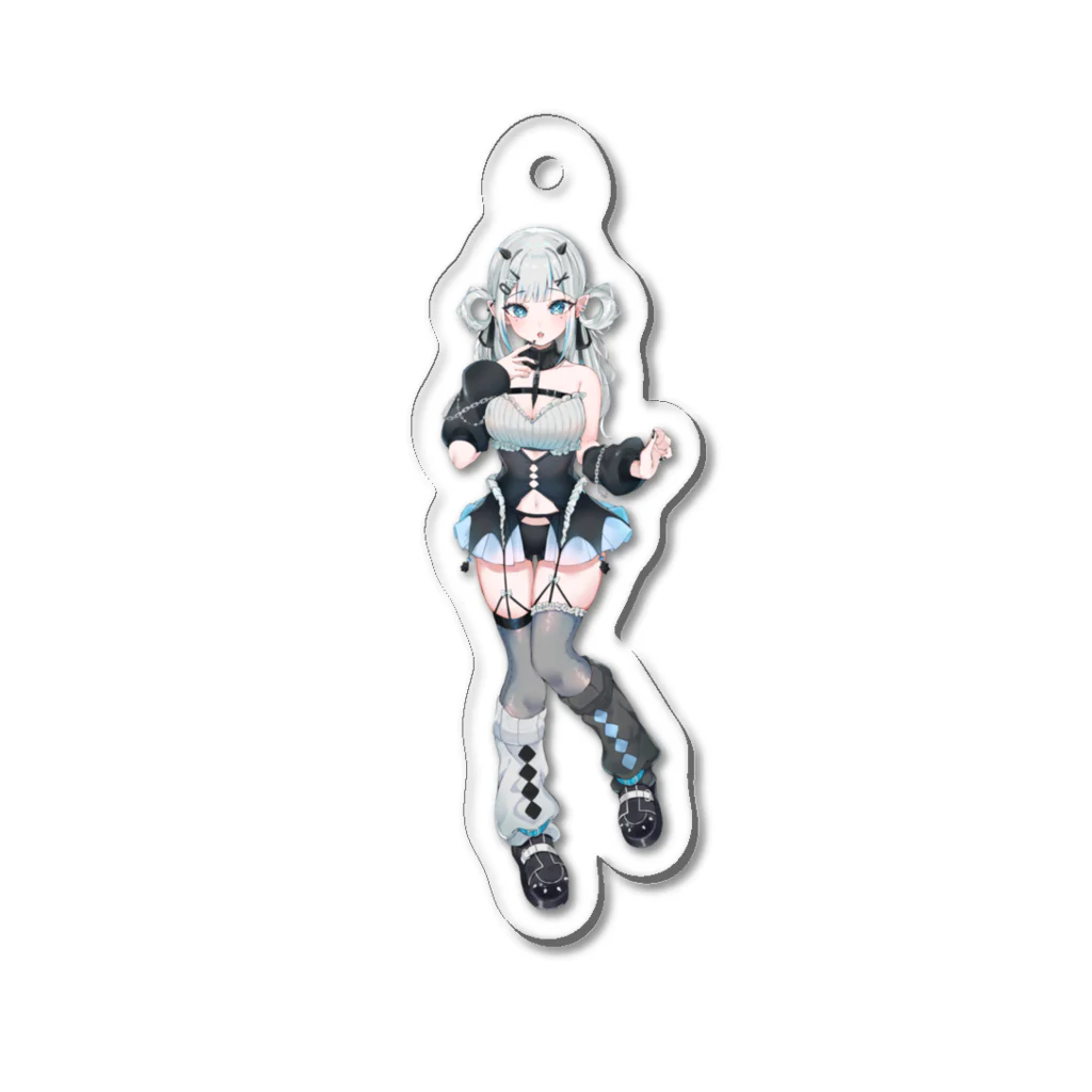 麗鬼しゅりちゃ店の麗鬼しゅり Acrylic Key Chain