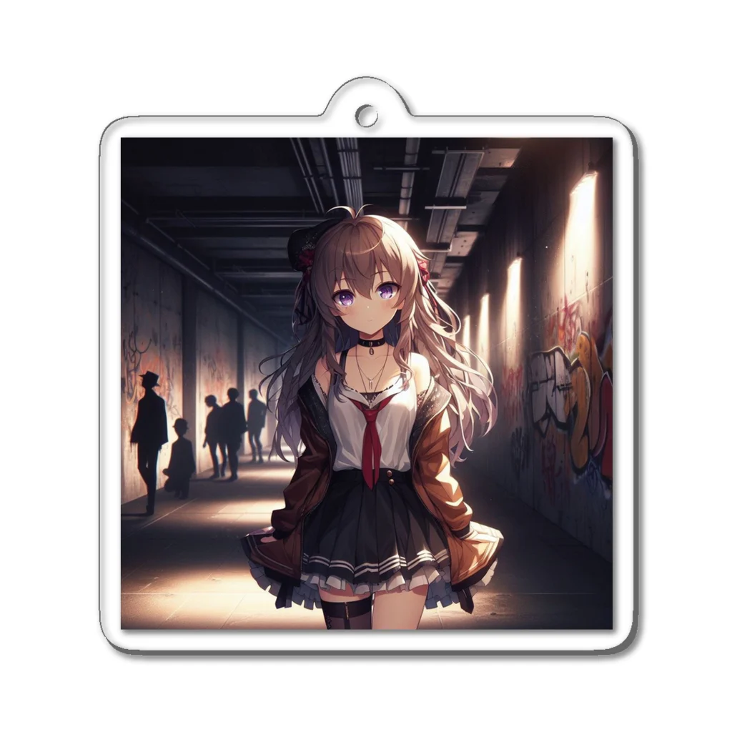 美少女アイテム専門店の美少女㊾ Acrylic Key Chain