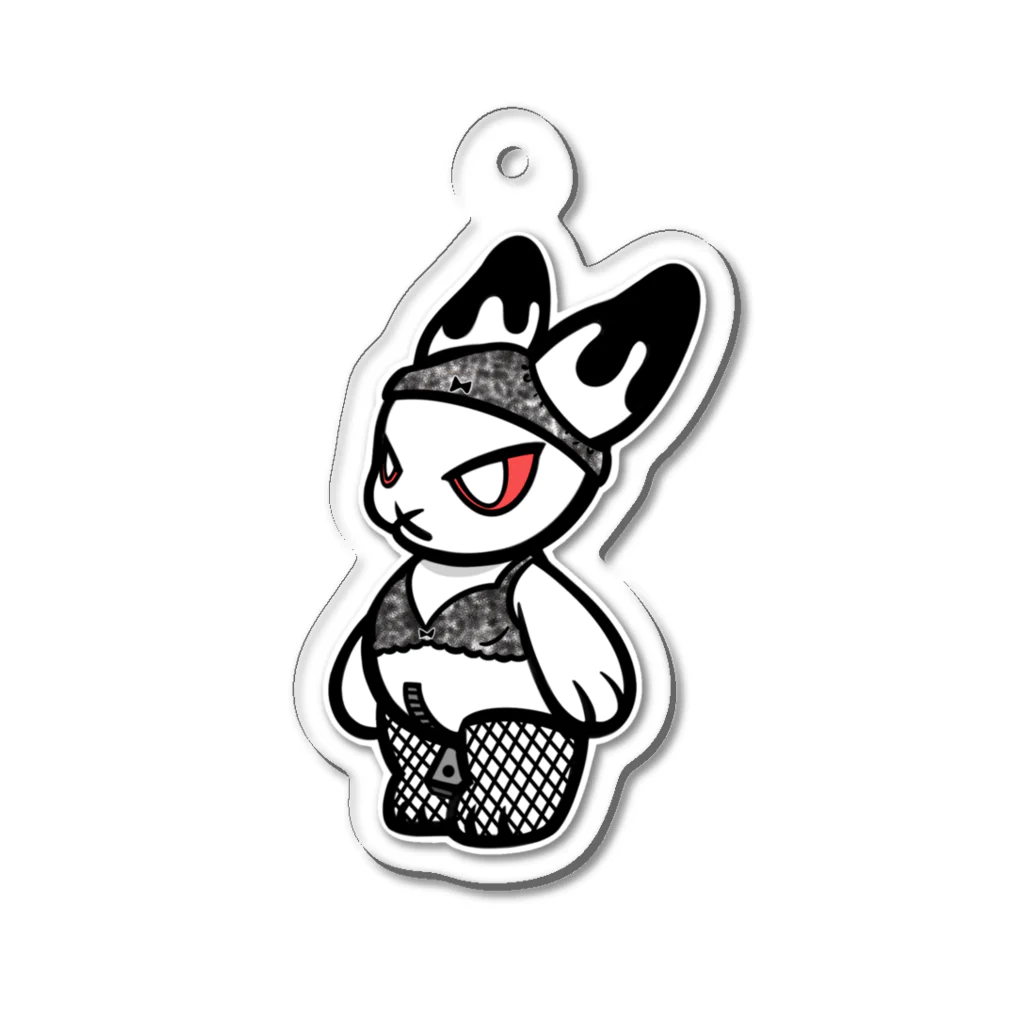 MADFOOLMIND_BUNNYのへんたま Acrylic Key Chain