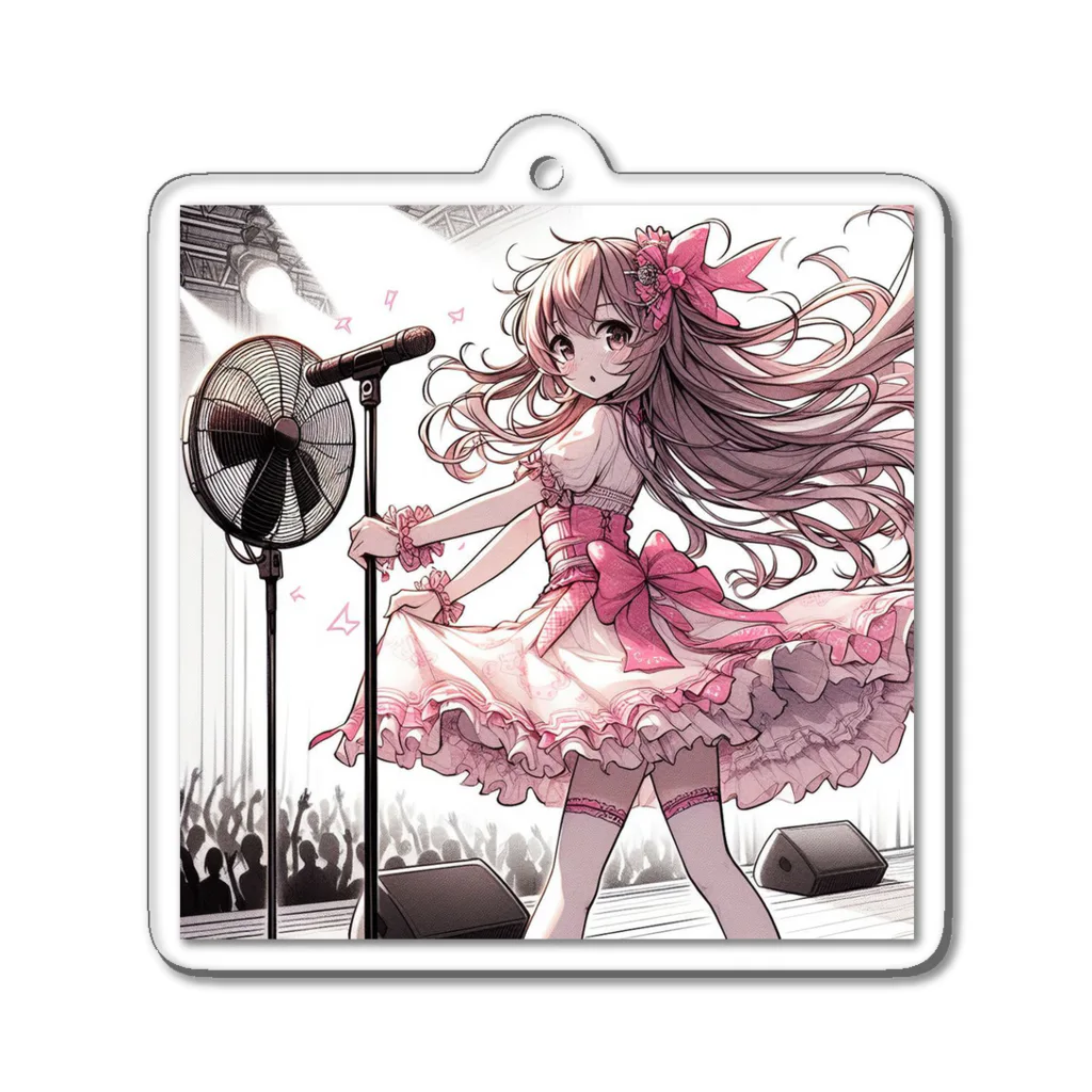 otobokemama06のアイドル誕生 Acrylic Key Chain