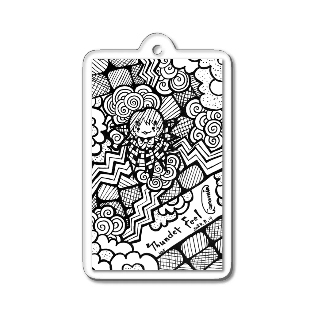 HolicDGのThunder Feel Acrylic Key Chain