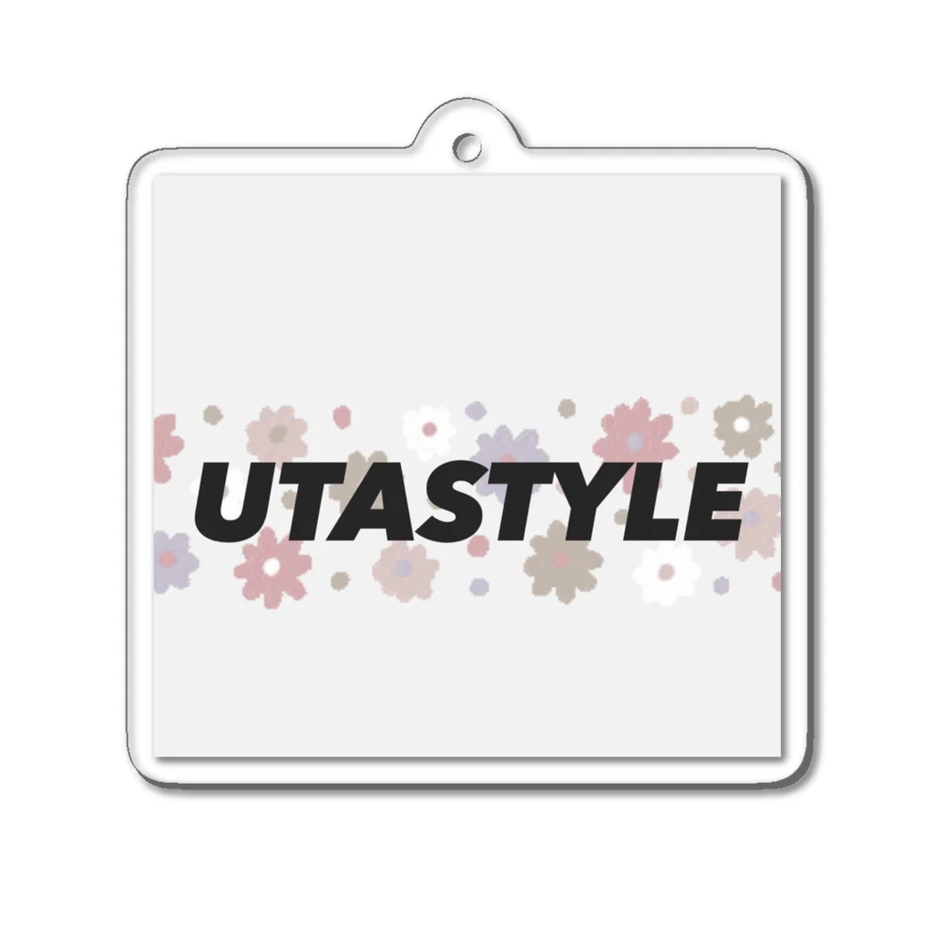 UTASTYLEのオリジナルロゴ Acrylic Key Chain