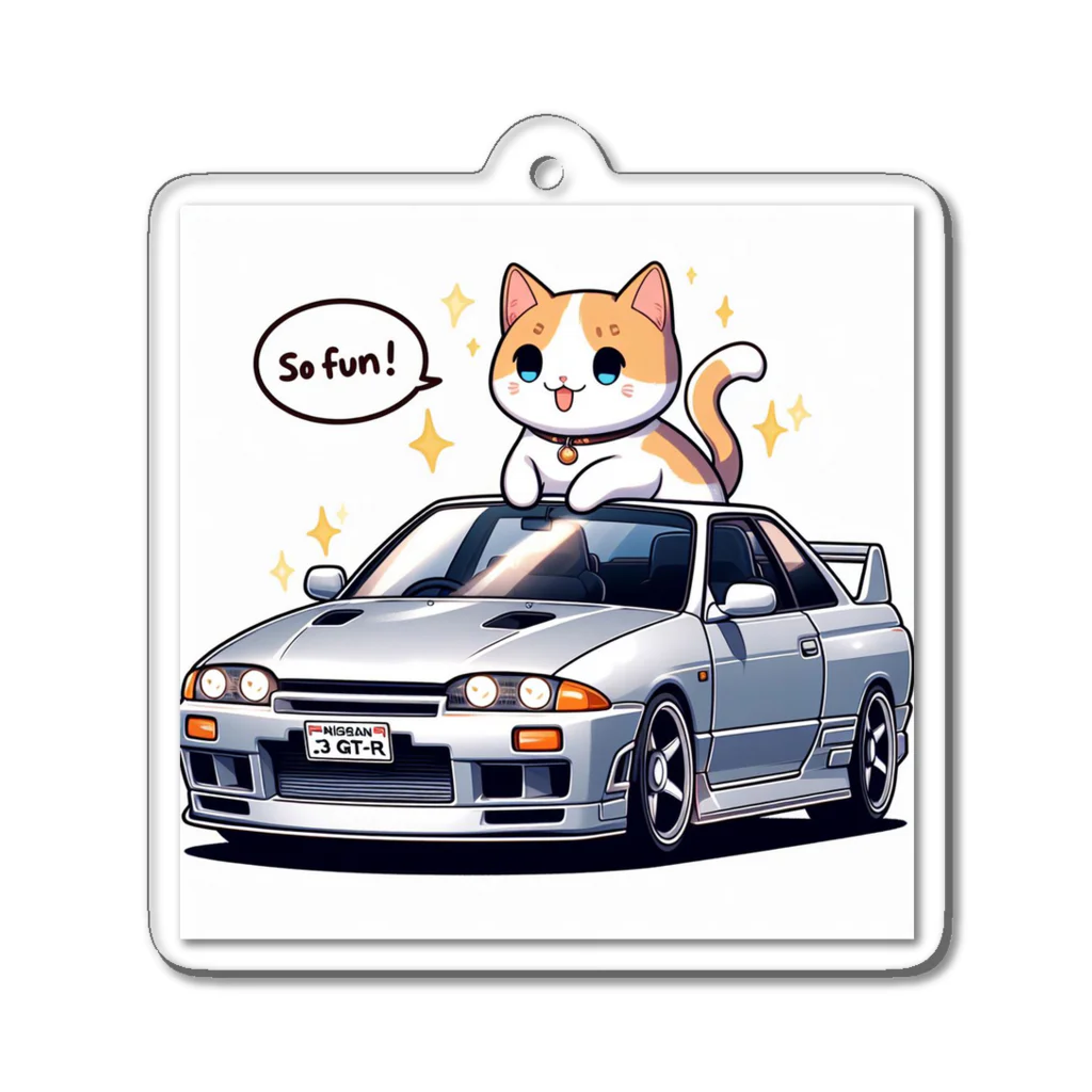 takkun0328のGT-Rキャットアドベンチャー Acrylic Key Chain