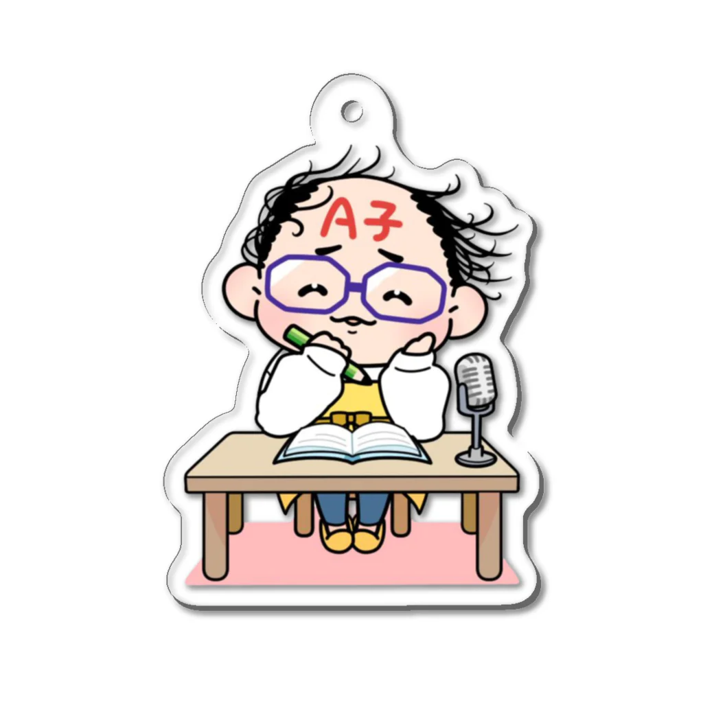 A子のニッコリA子 Acrylic Key Chain