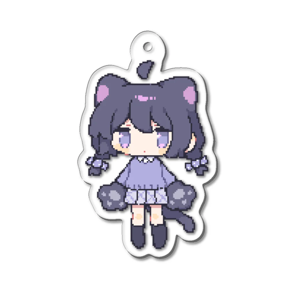 大福餅のネコちゃん🍬 Acrylic Key Chain