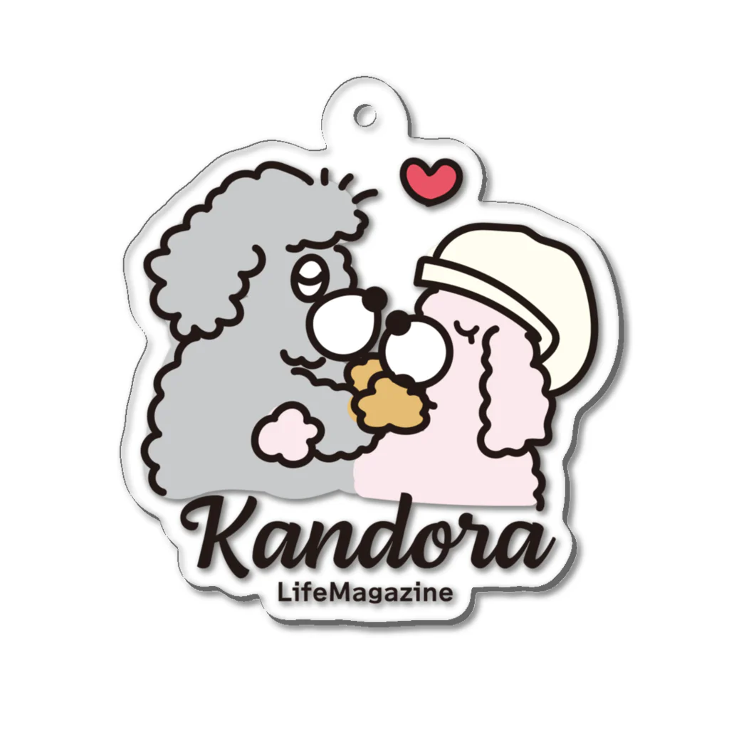 Bada&Hanul's Shopのバダくんとハヌルちゃんのキスシーン アクリルキーホルダー