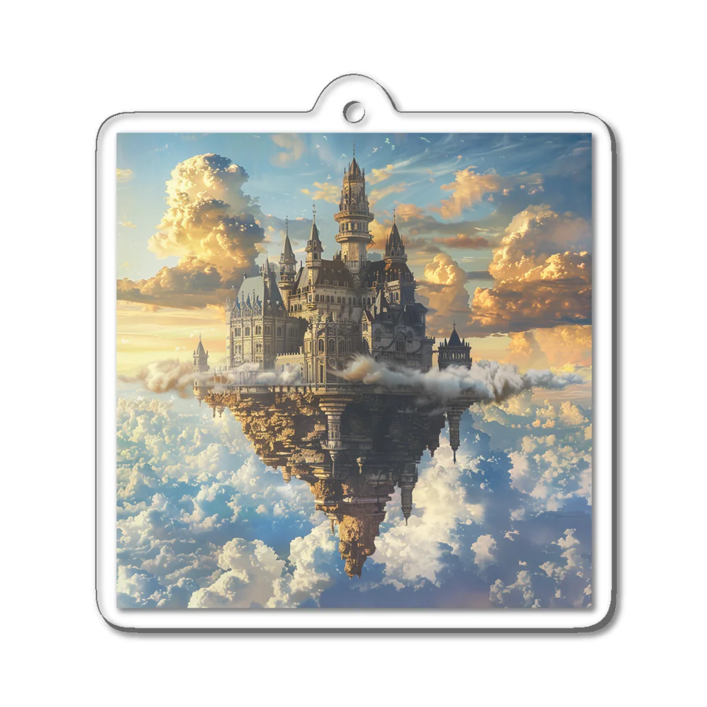 MistyStarkの天空の城 Acrylic Key Chain