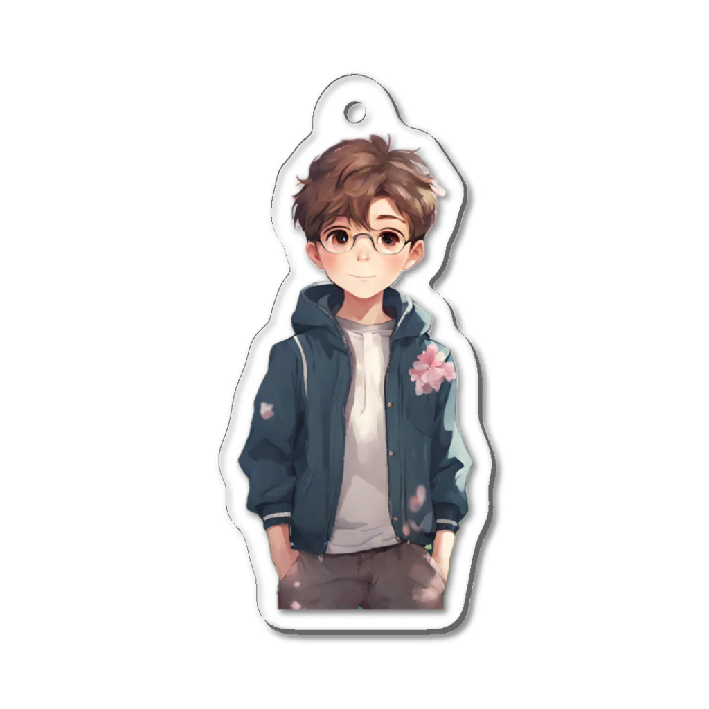 G-EICHISの春と少年 Acrylic Key Chain