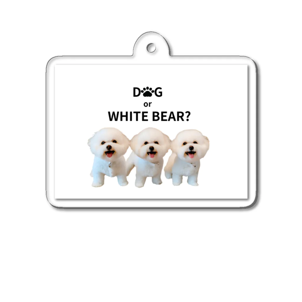 liabear_comのもふもふBEAR Acrylic Key Chain