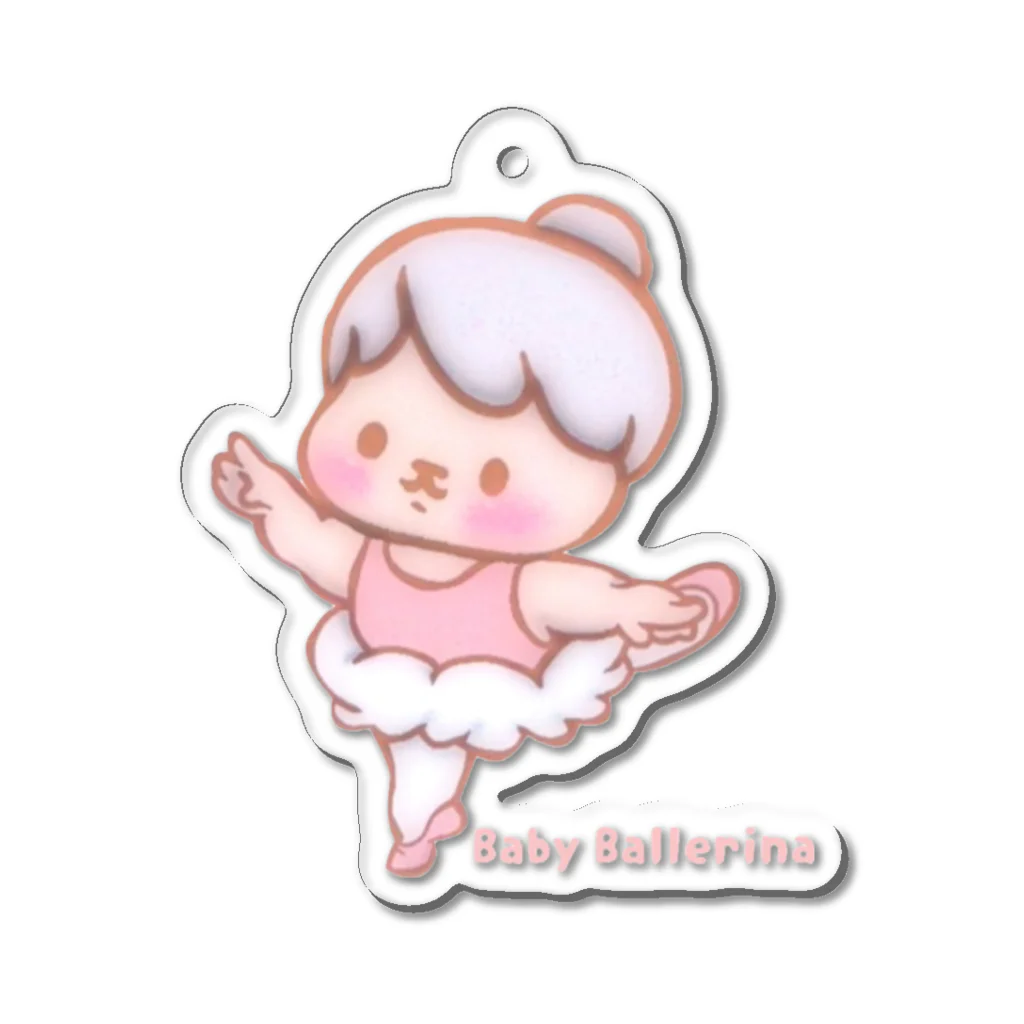 BabyBallerina🩰ONLINESHOPのベビーバレリーナ アクリルキーホルダー