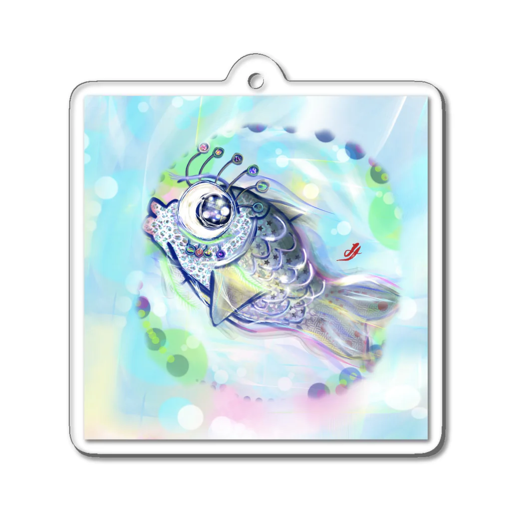 mmty🫑みーまんのオラ真鯵🐟-5 Acrylic Key Chain