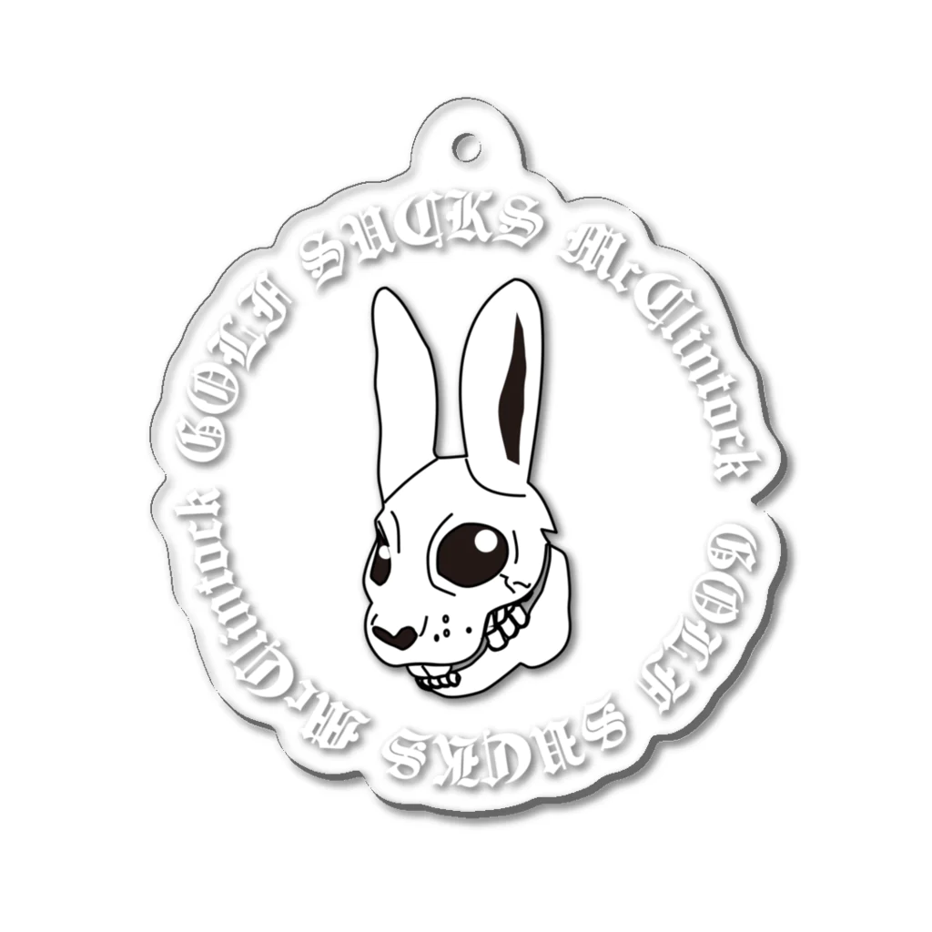 chance-shokaiのMcC Rabbit Acrylic Key Chain