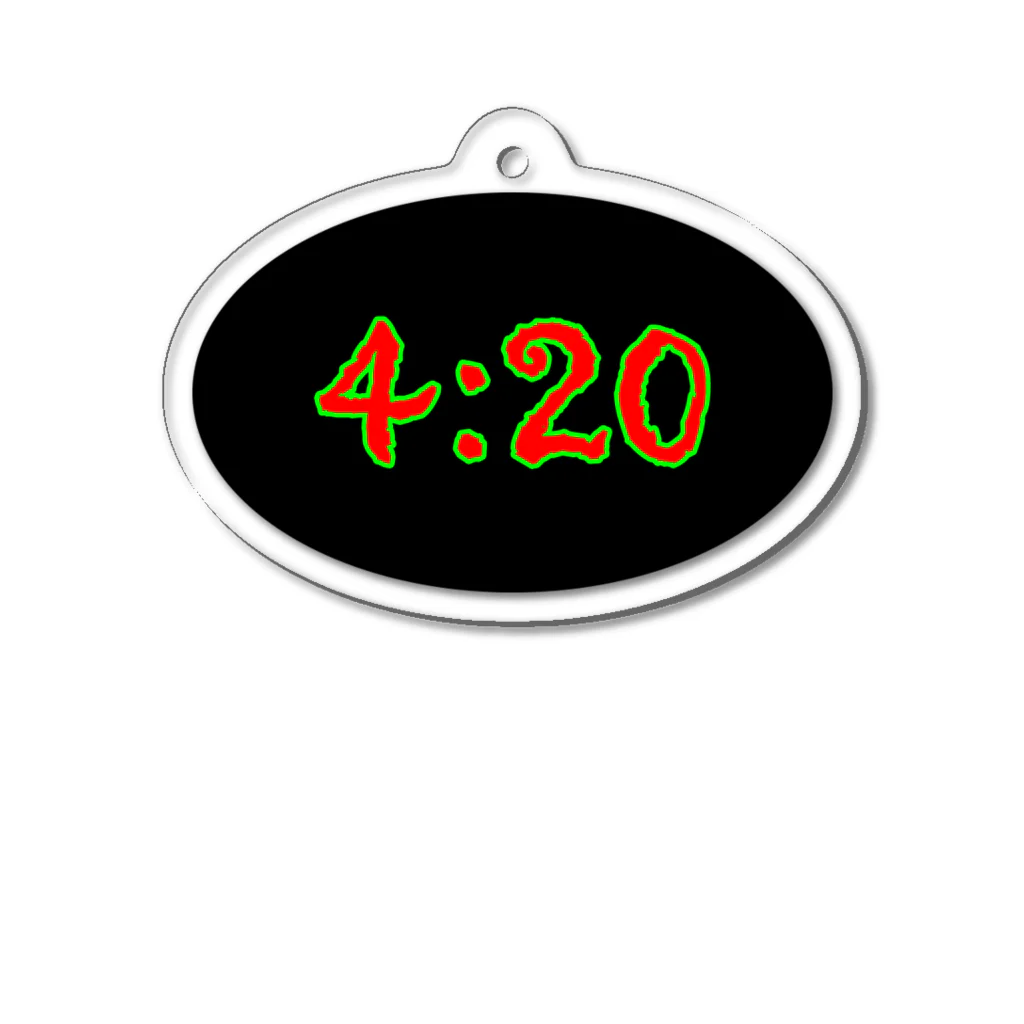 OFF THE GRID の4:20 Acrylic Key Chain