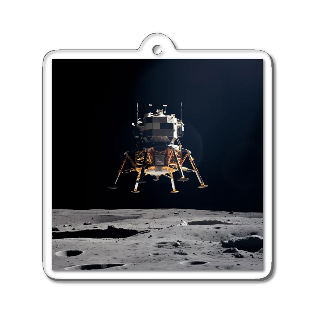 AQUAMETAVERSEの衛星　なでしこ1478 Acrylic Key Chain