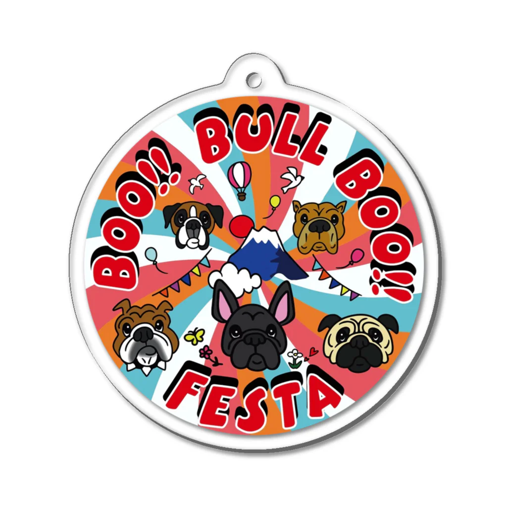 BOO BULL BOO FESTAのBOO!! BULL BOO!! FESTA Acrylic Key Chain