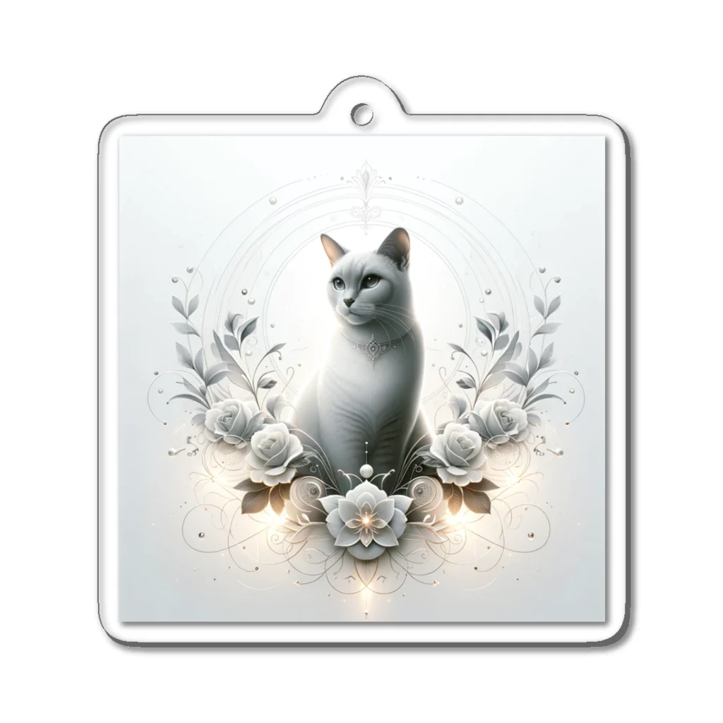 nkcamelliaの美猫 Acrylic Key Chain