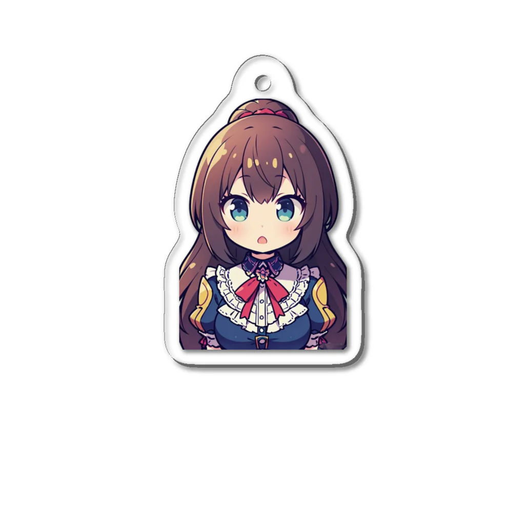 ミニキャラショップのお姫様 Acrylic Key Chain