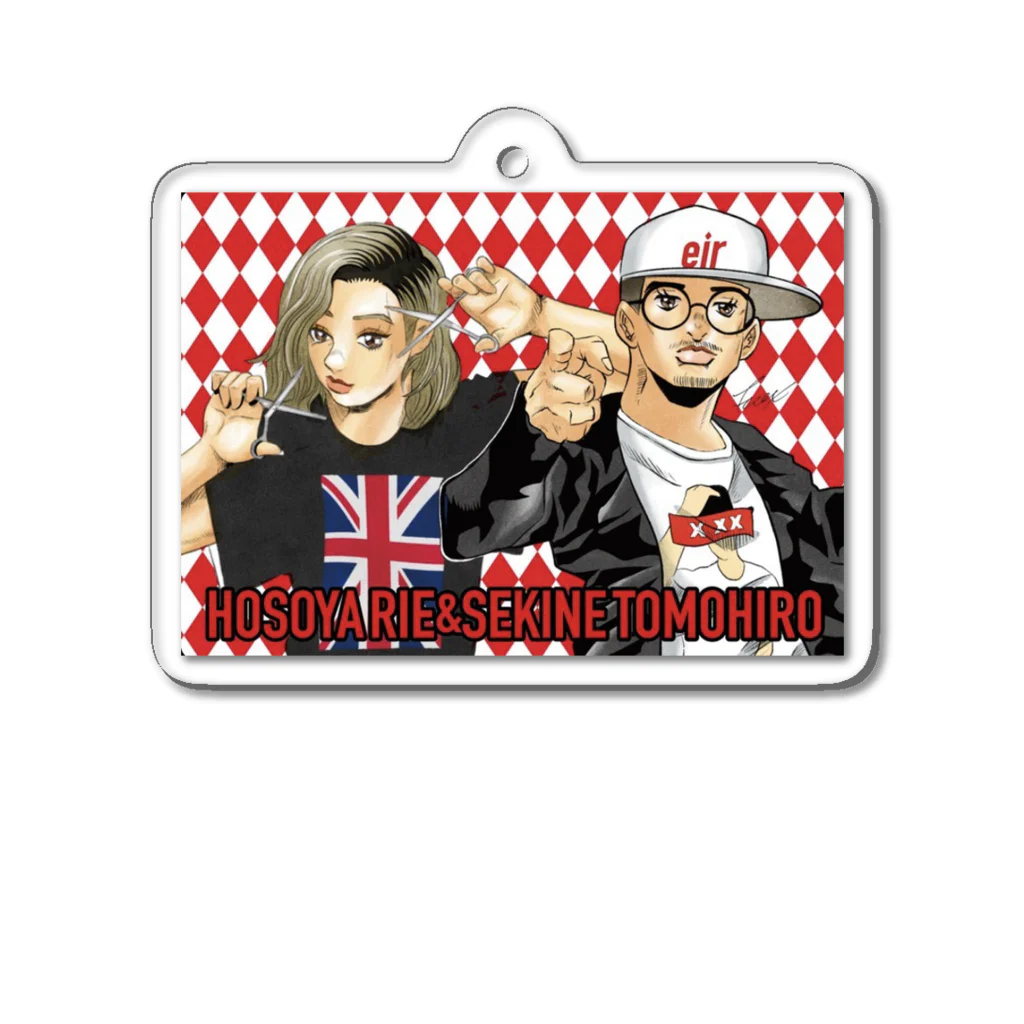 Art of RieのArt of RIE Acrylic Key Chain