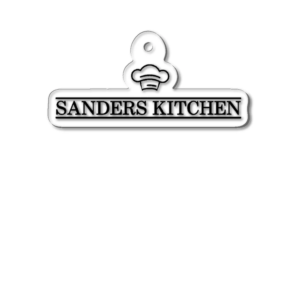 シノハラレコーズのSANDERS KITCHEN アクリルキーホルダー