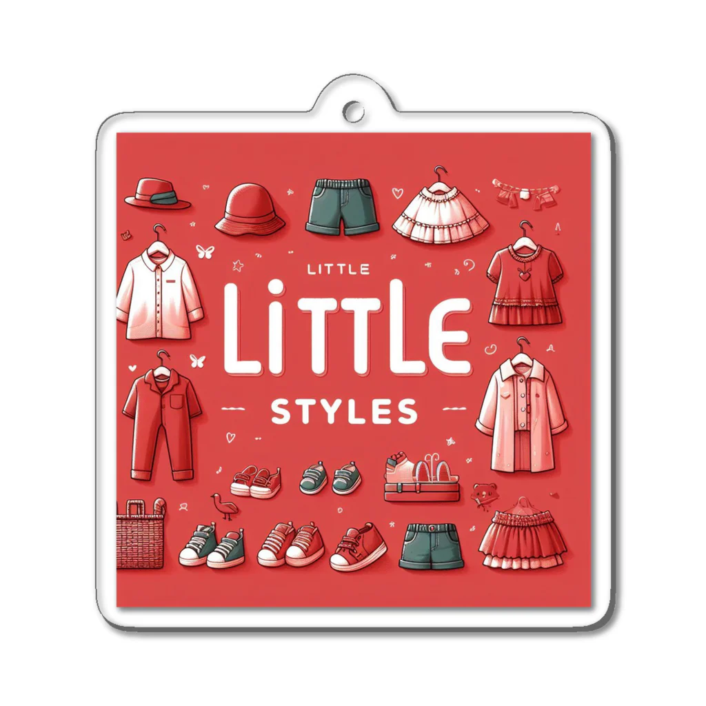 リトルスタイルズ　パパママ&子ども服のlittle styles Acrylic Key Chain