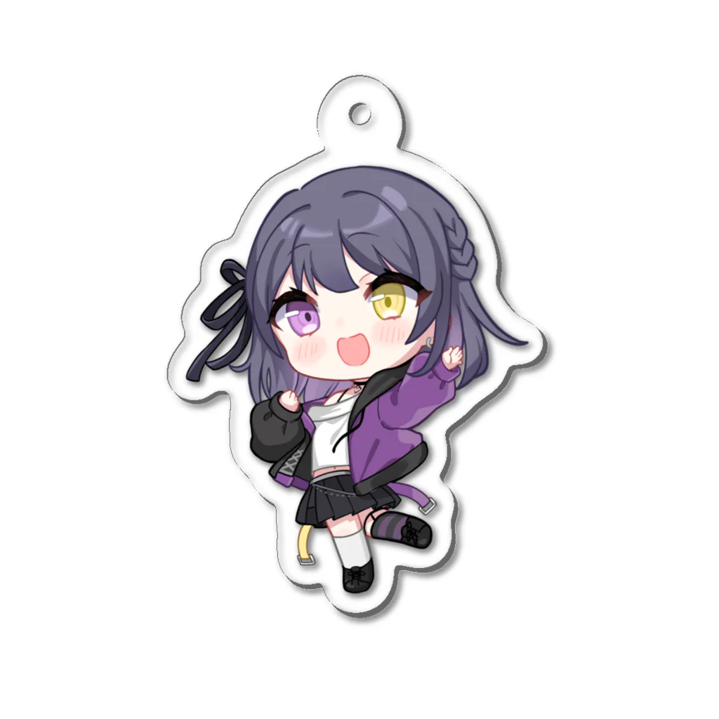 どんちゃん🍩💜のおどんはいっ Acrylic Key Chain