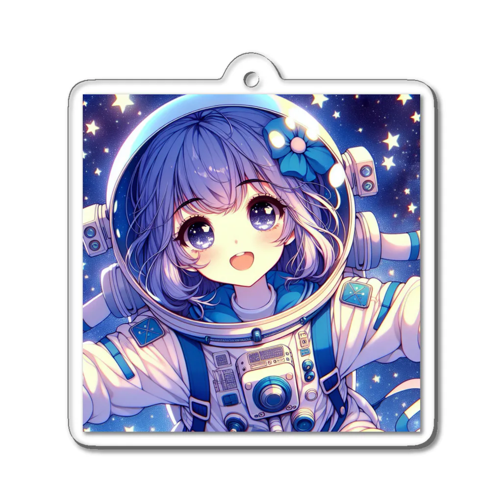 ぷの宇宙ちゃん Acrylic Key Chain