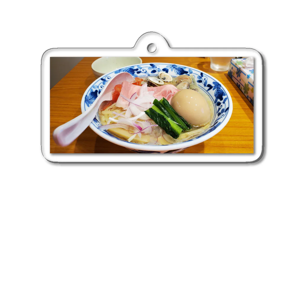 Japanstreetのラーメン　旨い　激うまラーメン　塩味 Acrylic Key Chain