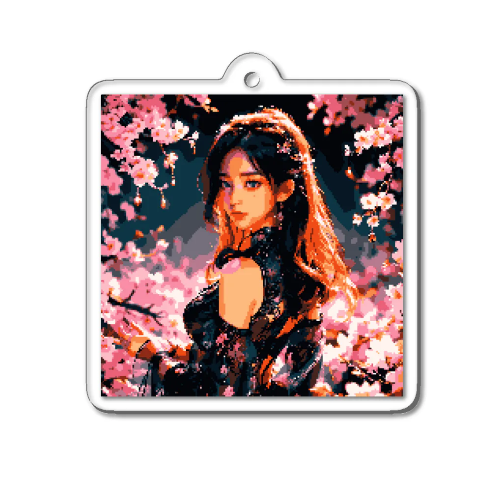 STILZKINのFantasyPixelGirl-A Acrylic Key Chain