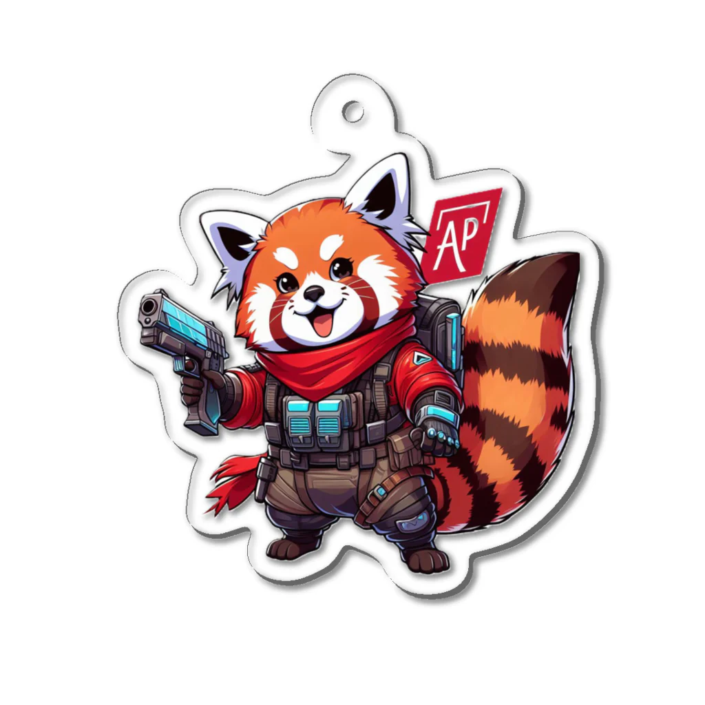 APEXこあらのレッサーAPEX Acrylic Key Chain